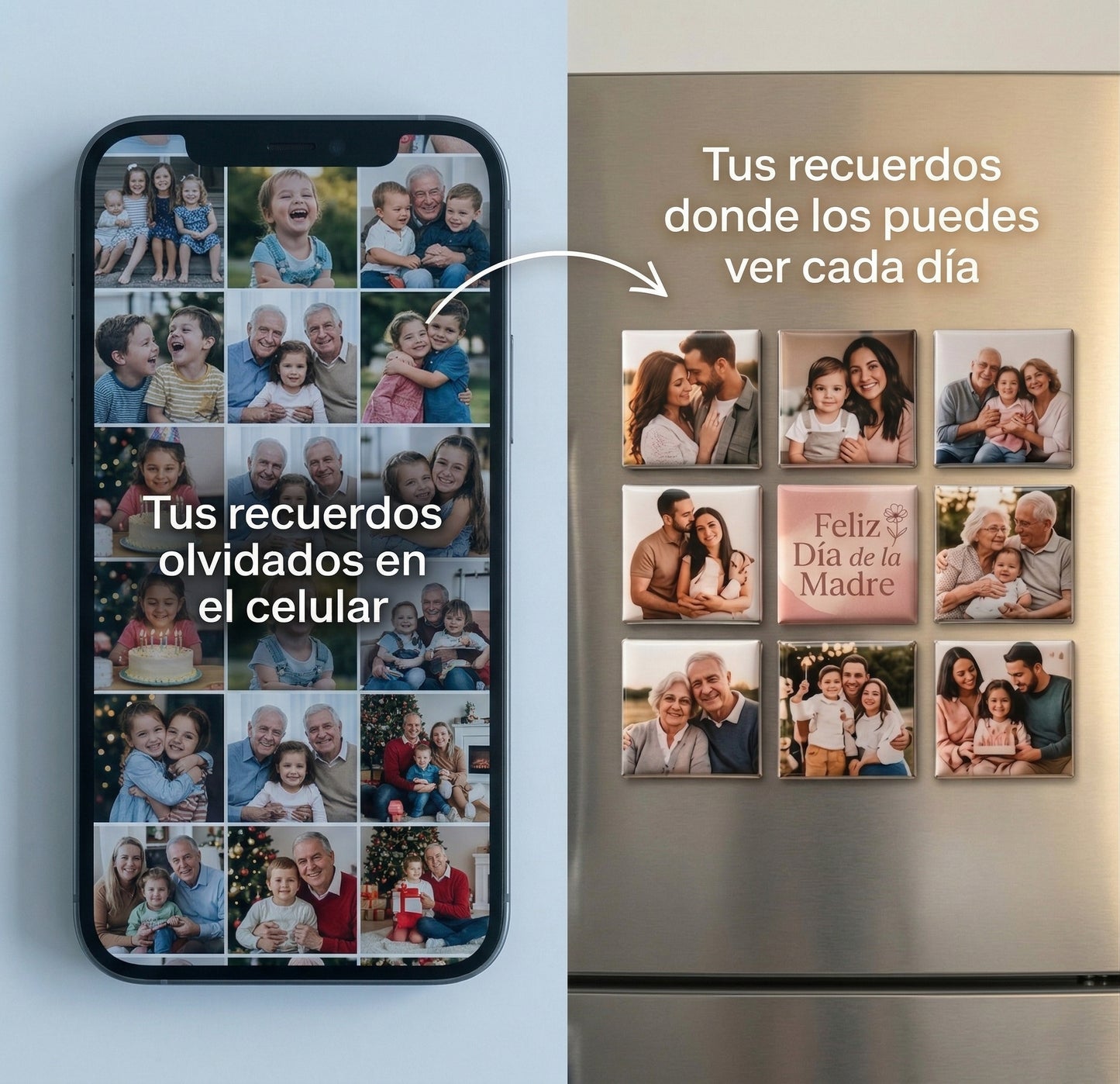 Kit de 9 imanes día de la madre