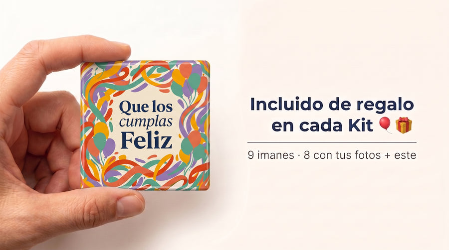 Proceso: fotos a imanes personalizados